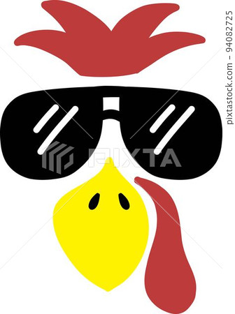 Hand Drawn turkey face illustration Hand Drawn turkey face illustration 94082725