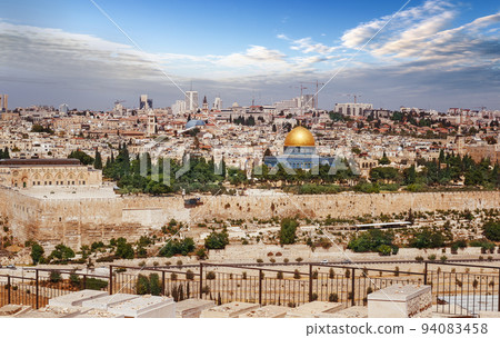 Jerusalem city in Israel 94083458