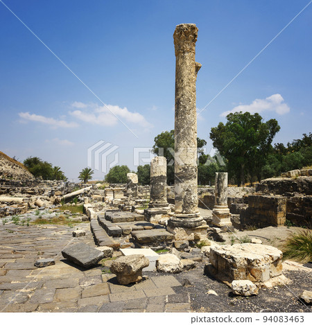 Bet Shean Ruins in Israel Bet Shean Ruins in Israel 94083463