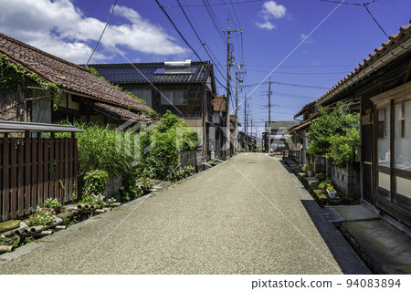 The townscape of Shikano (Tottori City, Tottori Prefecture) 94083894