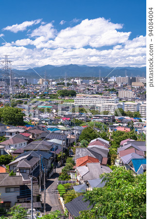 "Tokyo" Blue sky residential area / Tokyo suburbs 94084004