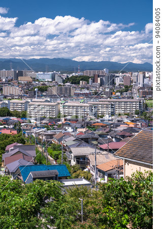 "Tokyo" Blue sky residential area / Tokyo suburbs 94084005