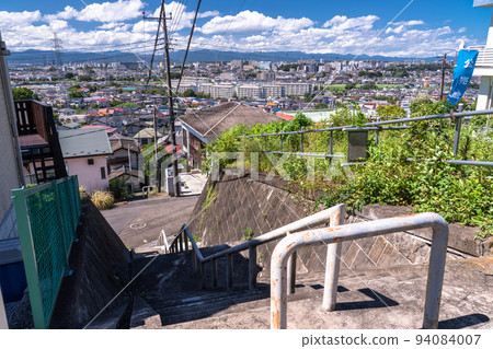 "Tokyo" Blue sky residential area / Tokyo suburbs 94084007