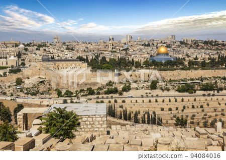 Jerusalem city in Israel 94084016