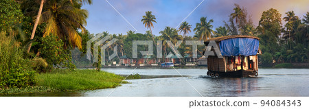 Houseboat in Kerala, India Houseboat in Kerala, India 94084343