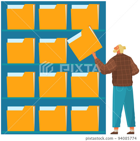 Online library education concept flat design. Application for reading different books on smartphone Online library education concept flat design. Application for reading different books on smartphone 94085774