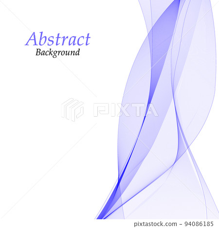 Blue abstract wave. Vector, water, sea, sky, blue, calm, air, tenderness, nature. eps10 Blue abstract wave. Vector, water, sea, sky, blue, calm, air, tenderness, nature. eps10 94086185