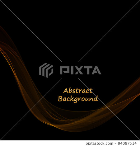 gold neon waves. abstract curves. presentation template gold neon waves. abstract curves. presentation template 94087514