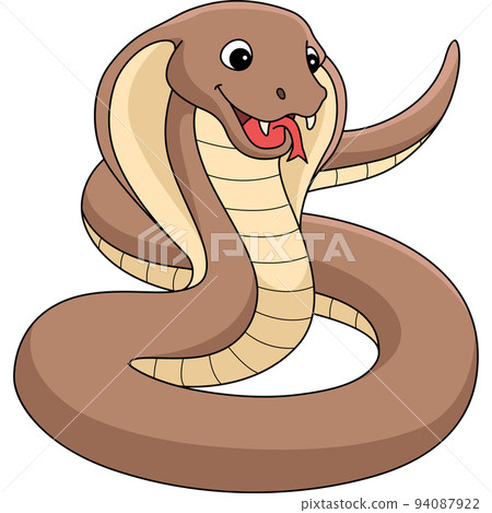 Cobra Animal Cartoon Colored Clipart Illustration Cobra Animal Cartoon Colored Clipart Illustration 94087922