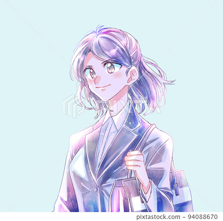 A woman in a suit A woman in a suit 94088670