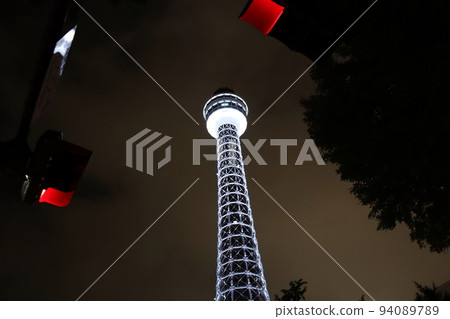 Night view of Yokohama, Japan 94089789