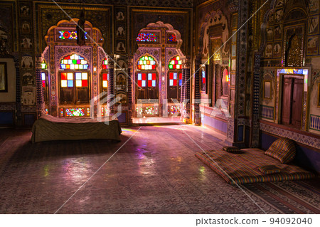 Tahat Mahal, a palace in Mehrangarh Fort, Jodhpur, India. Tahat Mahal, a palace in Mehrangarh Fort, Jodhpur, India. 94092040