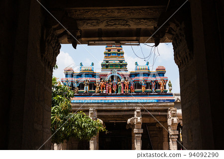 Meenakshi Temple in the city of Madurai, India 94092290