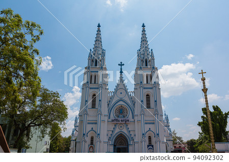 A church in the city of Madurai, India A church in the city of Madurai, India 94092302