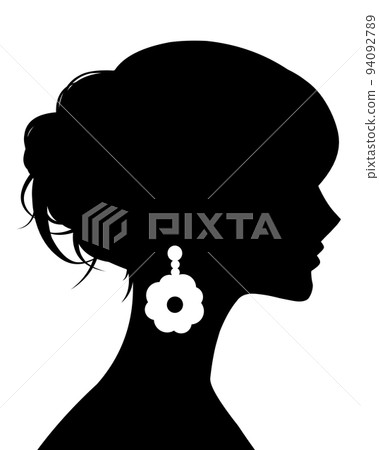 女人的輪廓剪影 94092789