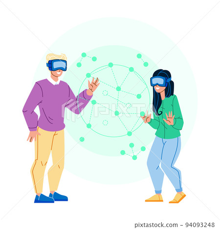 vr learning vector vr learning vector 94093248