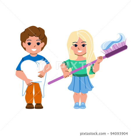 kid tooth vector 94093904