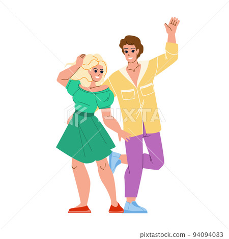 couple party vector 94094083