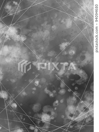 Rough black and white background material 94094680