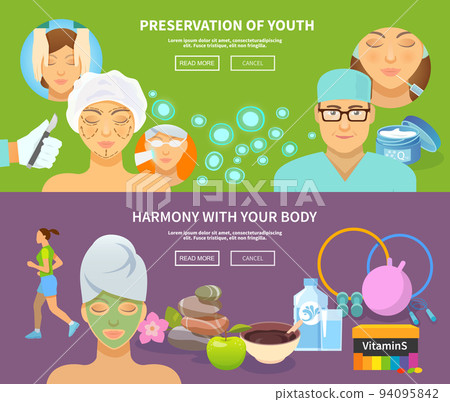 Rejuvenation Banner Set Rejuvenation Banner Set 94095842