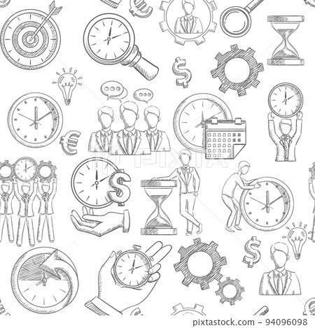 Time Management Seamless 94096098