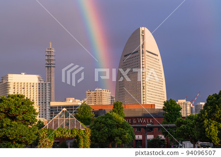 《Kanagawa Prefecture》Rainbow Bridge・Yokohama Minatomirai 94096507