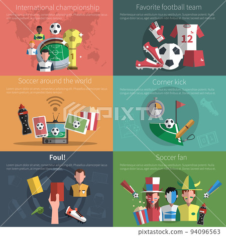 Soccer Mini Poster Set 94096563