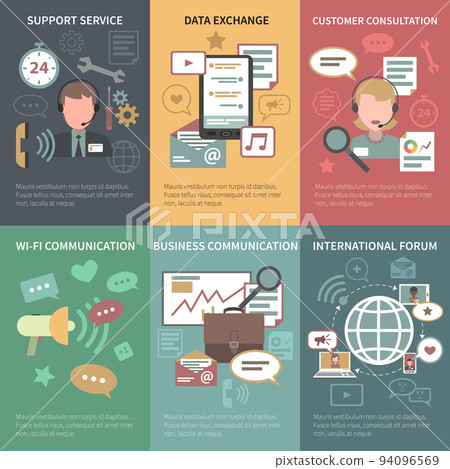 Chat Poster Set 94096569