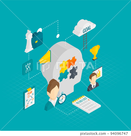 Coaching Business Isometric 94096747