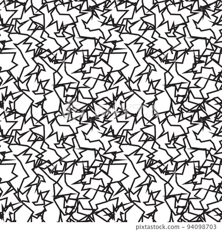 Zigzag Polygonal Lines Seamless Pattern Zigzag Polygonal Lines Seamless Pattern 94098703