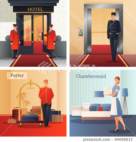 Hotel Staff Design Concept Hotel Staff Design Concept 94098915