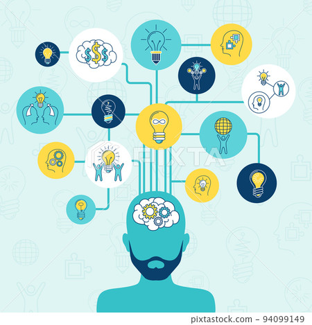 Idea infographics set 94099149