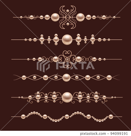 Pearl realistic dividers 94099191