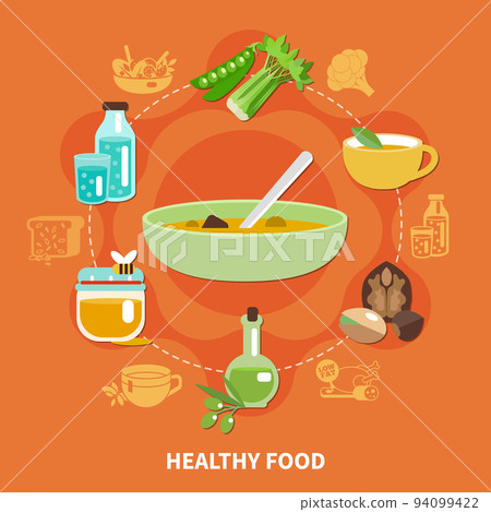 Healthy Eating Composition 94099422