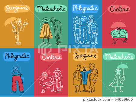 Temperament Types Cards Set 94099660