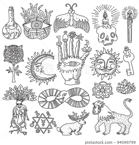 Magic Tattoo Set Magic Tattoo Set 94099799
