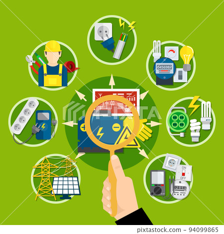 Electrical Appliances And Technologies Composition 94099865