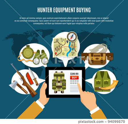 Hunter Equipment Composition 94099870