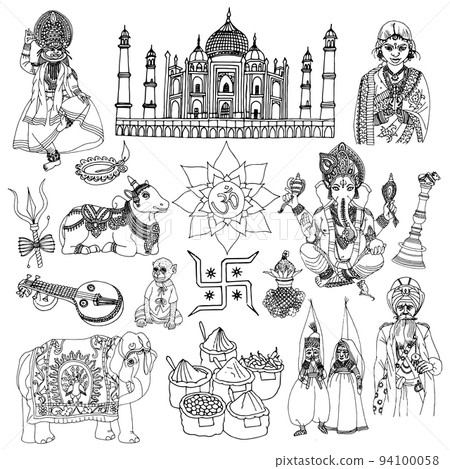 India sketch set 94100058