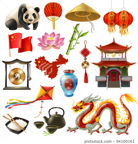 China Travel Icon Set China Travel Icon Set 94100161