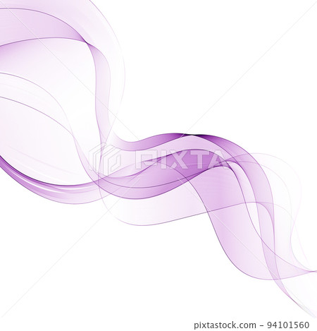 Abstract vector wave background, purple waved lines for design brochure, website, flyer. eps 10 94101560