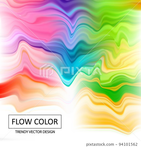 acrylic colorful abstract pattern. vector background. eps 10 94101562