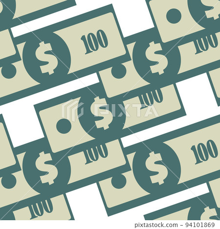 Dollar Banknote Seamless Pattern 94101869