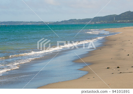 靜岡縣牧之原市相良陽光海灘夏日海 94101891