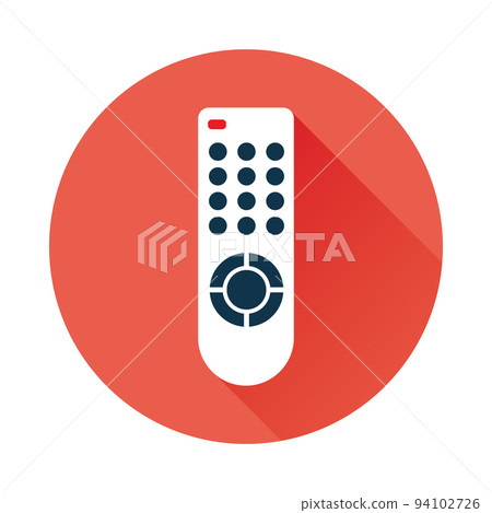TV Remote Control Flat Icon 94102726