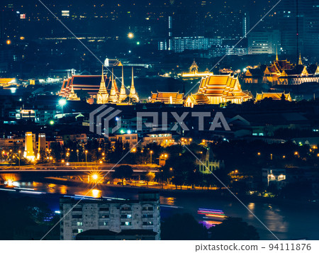曼谷皇宮夜景 94111876