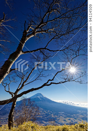從天嶽山頂眺望富士山 94114509