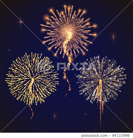 Firework Explosive Burst Flare Decorative Glowing 94115996