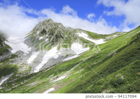 夏季立山徒步富山的龍王岳 夏季立山徒步富山的龍王岳 94117094
