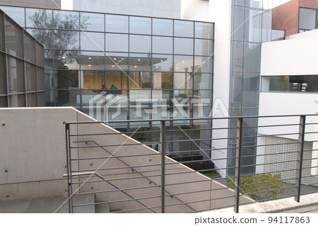 the landscape of Stanley Municipal Services Building  17 Dec 2011 94117863